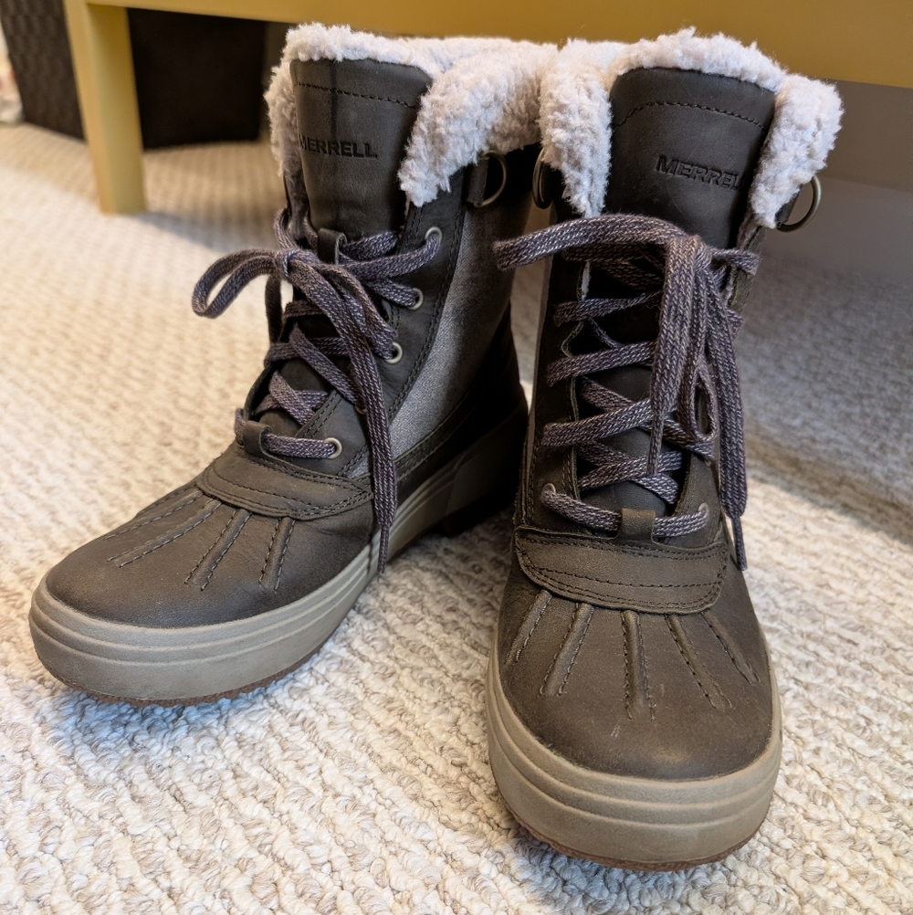 Merrell Haven Mid Lace Polar Waterproof Boots